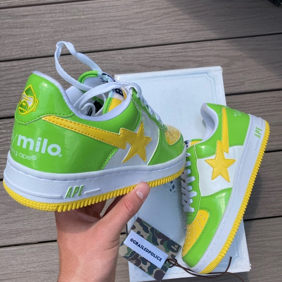 Bapesta x Baby Milo “Cyborg” 2008 size 7.5 brand new RARE - Picture 5 of 6